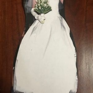 Amsale Classic Wedding Dress & Veil